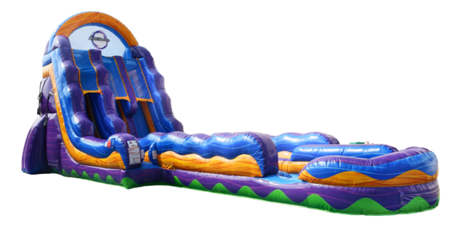 2026 22’ Orange dual lane with slip n slide 