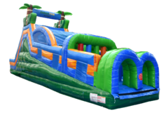 2024 45’ jungle trek with dual lane dry slide 